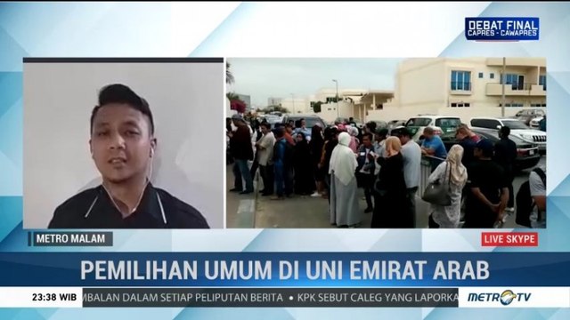WNI di Uni Emirat Arab Antusias Gunakan Hak Pilihnya