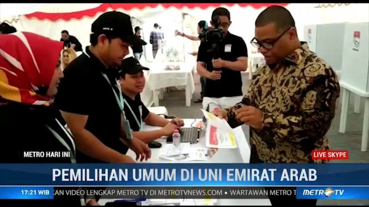 WNI di Dubai Laksanakan Pemilu Hari Ini
