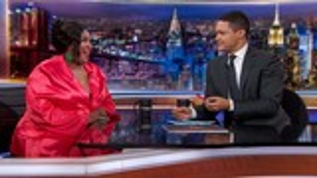 Lizzo Stops by 'The Daily Show,' Talks Body Positivity, Coachella, and Her Father's Death | Billboard News