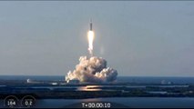 SpaceX launches first commercial mission of Falcon Heavy