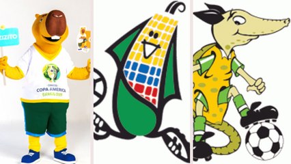 Relembre os mascotes da Copa América