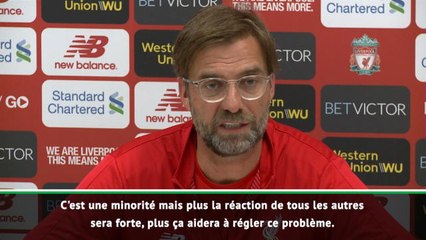 Racisme - Klopp : ''Il faut les bannir à vie !''