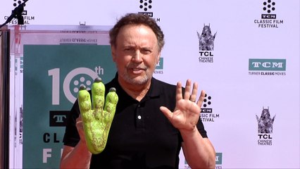 Billy Crystal Handprint and Footprint Ceremony
