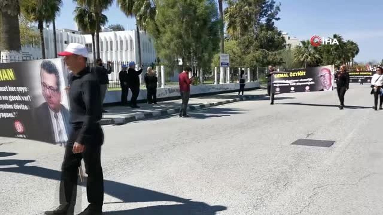 KKTC'de Sendikalar Hükümetin Ekonomi Politikasını Protesto Etti