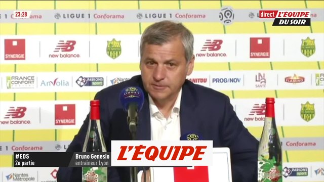 Genesio «J'ai eu une discussion avec lui (Fekir)» - Foot - L1 - OL