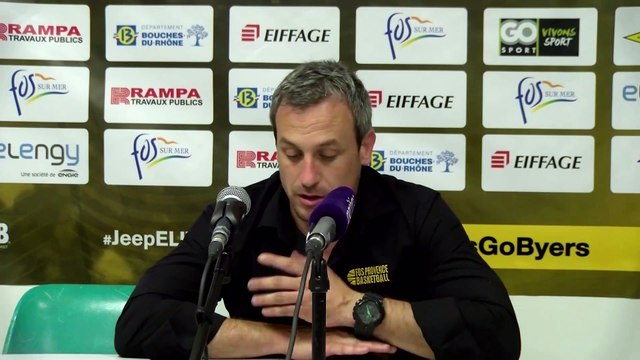 Remi Giuitta après la défaite de Fos contre Pau