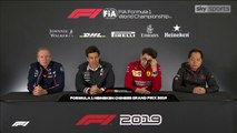 F1 2019 Chinese GP - Friday (Team Principals) Press Conference