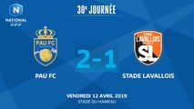 J1 : Pau FC – Stade Lavallois (2-1), le résumé