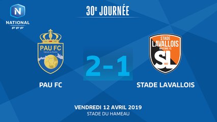 J1 : Pau FC – Stade Lavallois (2-1), le résumé