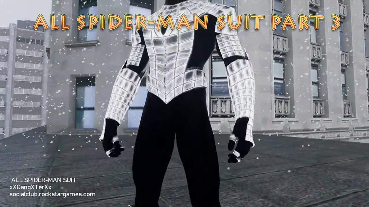 ALL SPIDER-MAN SUITS PART 3