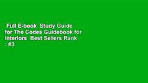 Full E-book  Study Guide for The Codes Guidebook for Interiors  Best Sellers Rank : #3