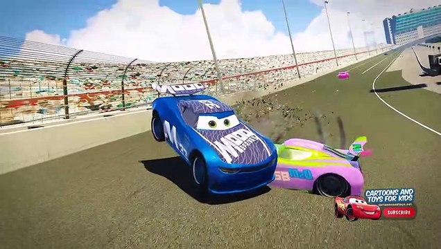 CARS 3 ED TRUNCAN NASCAR RACING (Lightning Mcqueen Nascar)