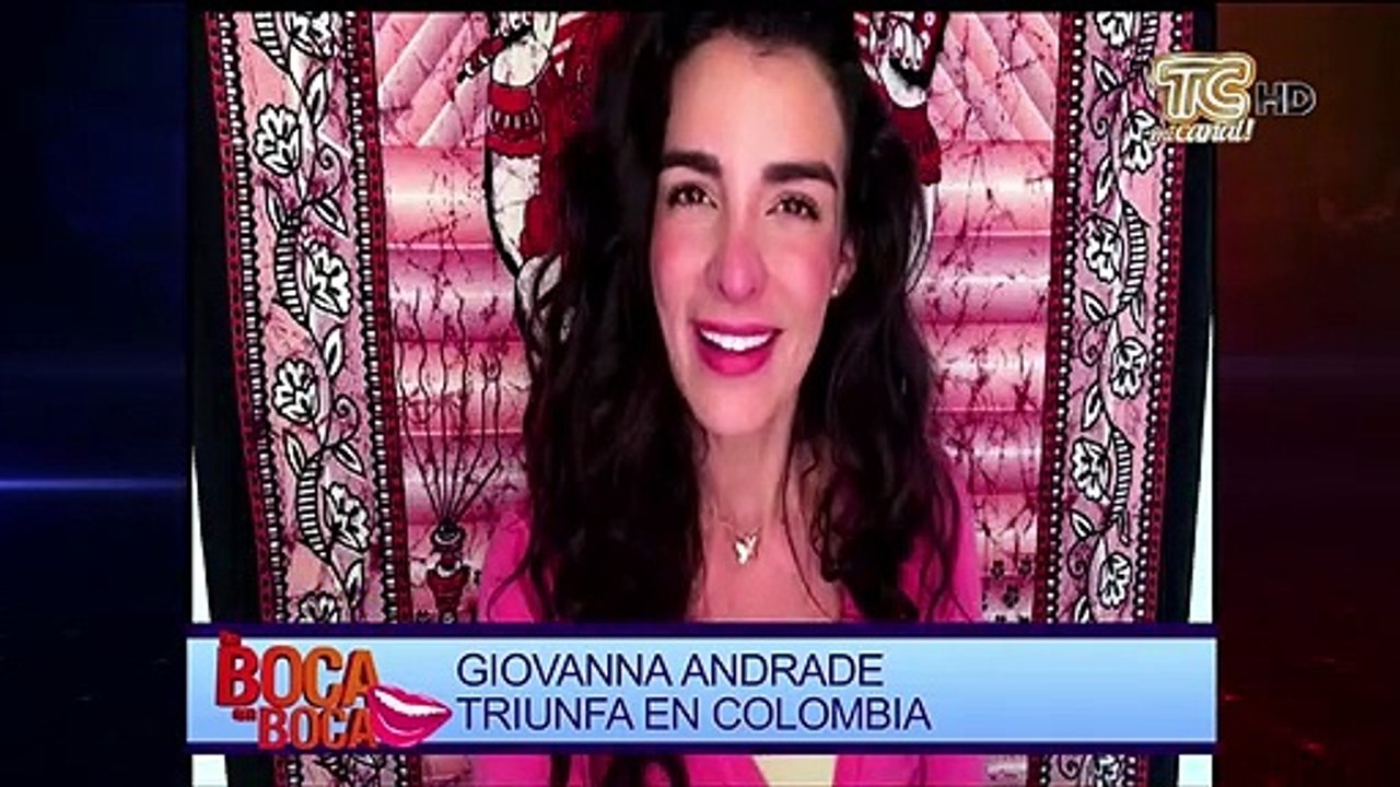 Giovanna Andrade triunfa en Colombia