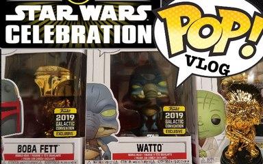 STAR WARS CELEBRATION 2019 FUNKO POP HUNTING  VLOG + THE RISE OF SKYWALKER EPISODE 9 REVIEW