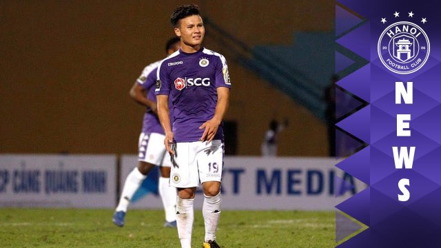 Tình huống solo qua 1 rừng hậu vệ Khánh Hoà trước khi sút bóng trúng cột dọc của Quang Hải