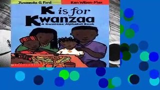 Full E-book  K Is for Kwanzaa  Review