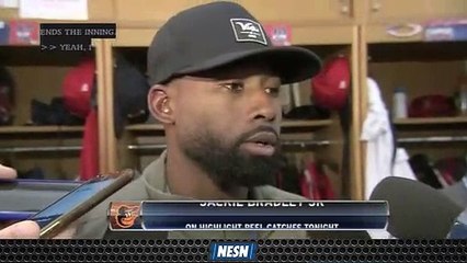 Jackie Bradley Jr. Reveals What Was Going Through His Mind During Eighth Inning Catch