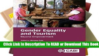 Full E-book Gender Equality and Tourism  For Full