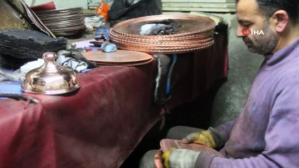 Bakırcılık mesleği unutulmaya yüz tuttu
