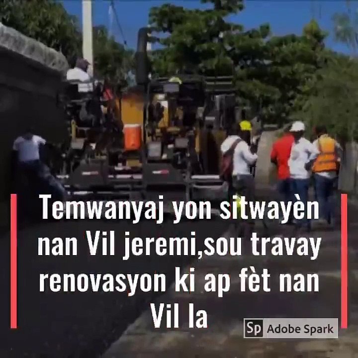 Anpil gwo chantye ap reyalize nan peyi a