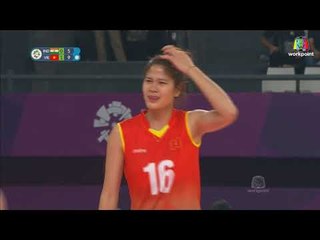 [เซต2] วอลเลย์หญิง อินเดีย Vs เวียดนาม | เอเชียนเกมส์ 2018