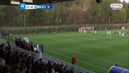 Ouverture du score du Pau FC sur corner, signé YAKOUBA JARJU !