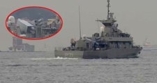 Yunanistan Donanmasına Ait Savaş Gemisi Boğaz'dan Geçti