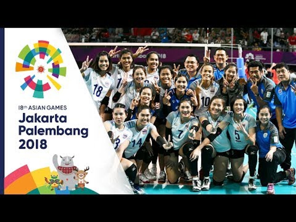 วอลเลย์บอลหญิง รอบชิงชนะเลิศ ไทย Vs จีน | เอเชี...