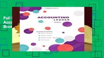 Full E-book Accounting Ledger: Account Journal Entries for Bookkeeping Practice Accounting
