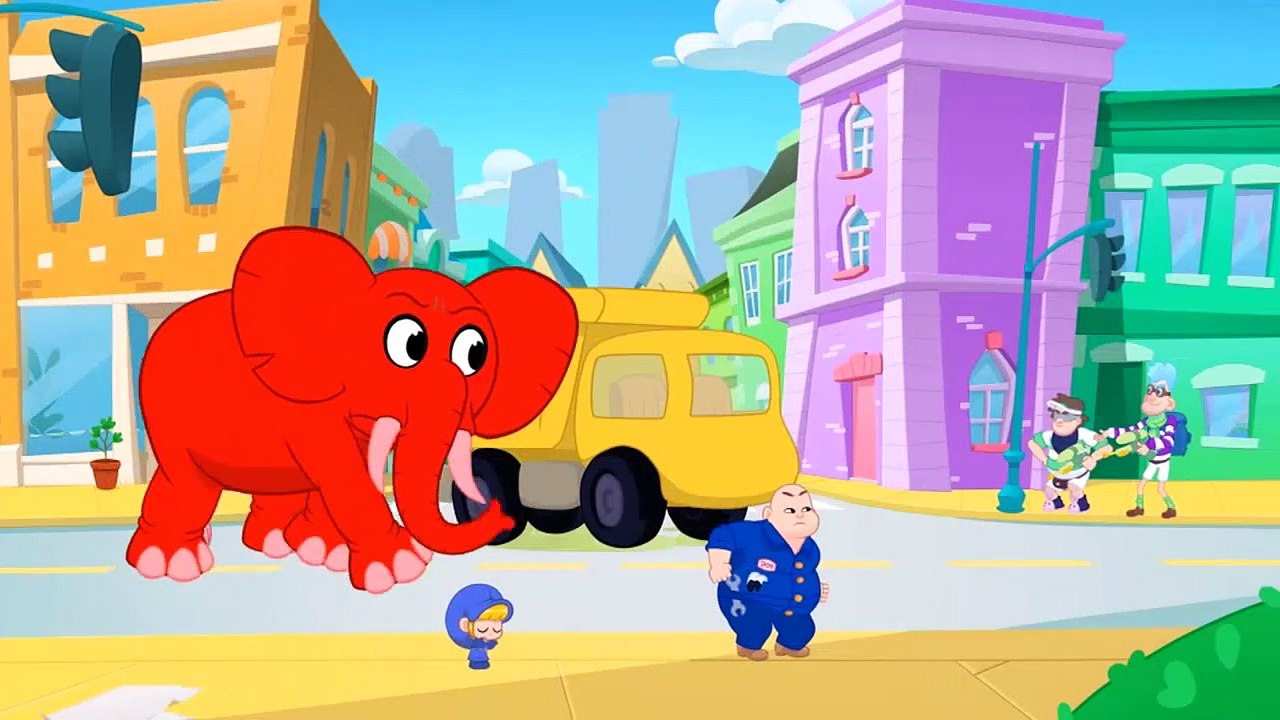 My Toy Car Morphle And The Building Bandits  - Cartoon Animation Videos For Kids