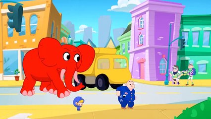 My Toy Car Morphle And The Building Bandits  - Cartoon Animation Videos For Kids