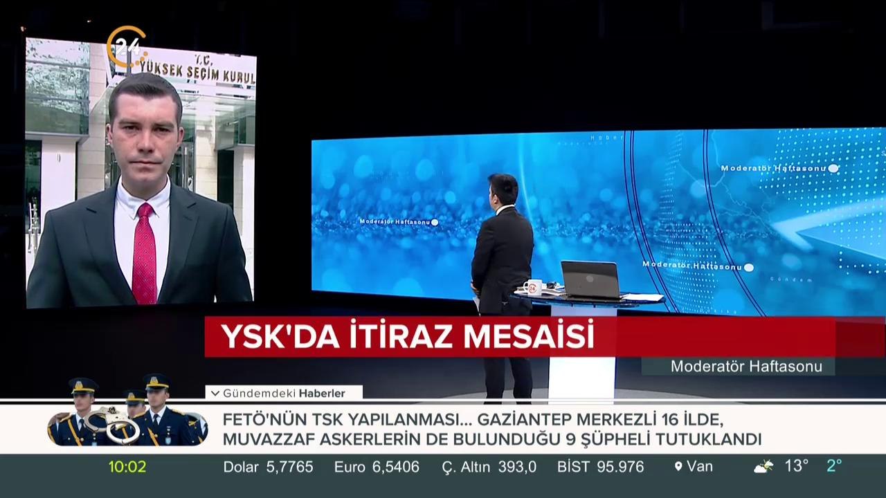 İtiraz mesaisi