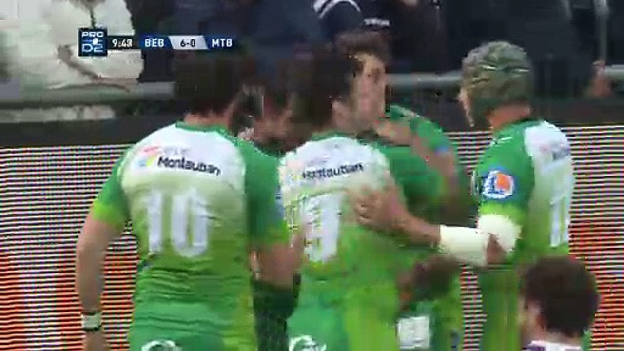 Résumé : Bourg-en-Bresse 25-20 Montauban - 2018/19 - J#28