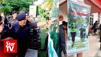 Authorities conduct large-scale search for missing Gopeng marathon runner