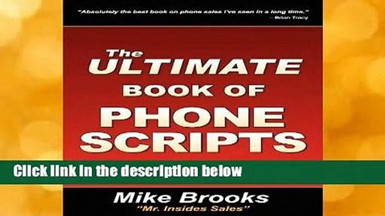 The Ultimate Book of Phone Scripts