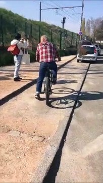 Dijon : un essaim d'abeilles sur une voiture