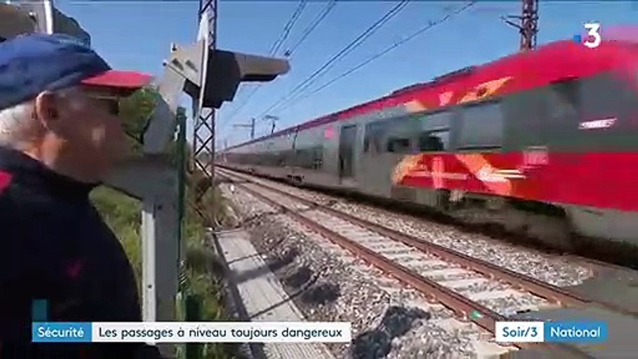 Sécurité routière : les passages à niveau toujours dangereux