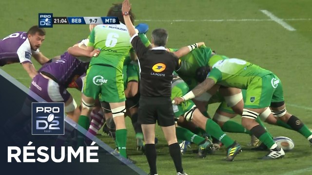 PRO D2 - Résumé Bourg-en-Bresse-Montauban: 25-20 - J28 - Saison 2018/2019