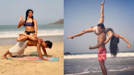 Kavita Kaushik shares her Yoga pictures with Husband; Check Out | Boldsky