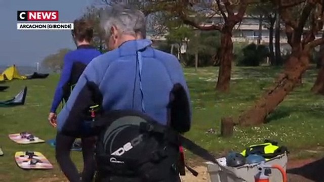 Les cours de kitesurf séduisent le bassin d'Arcachon