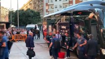 Valencia - Levante: Llegada del Levante a Mestalla