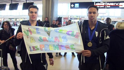 Les poloistes du CNM de retour à Marseille après leur titre de champions d'Europe