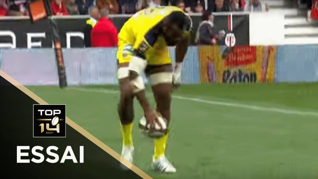 TOP 14 - Essai Peceli YATO (ASM) - Toulouse - Clermont - J22 - Saison 2018/2019