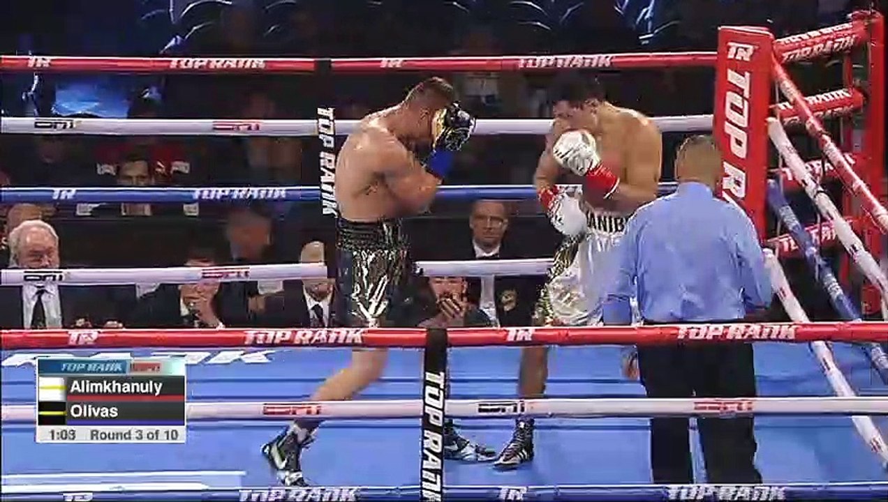 Janibek Alimkhanuly vs Cristian Olivas (12-04-2019