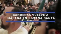 Banderas vuelve a Málaga en Semana Santa