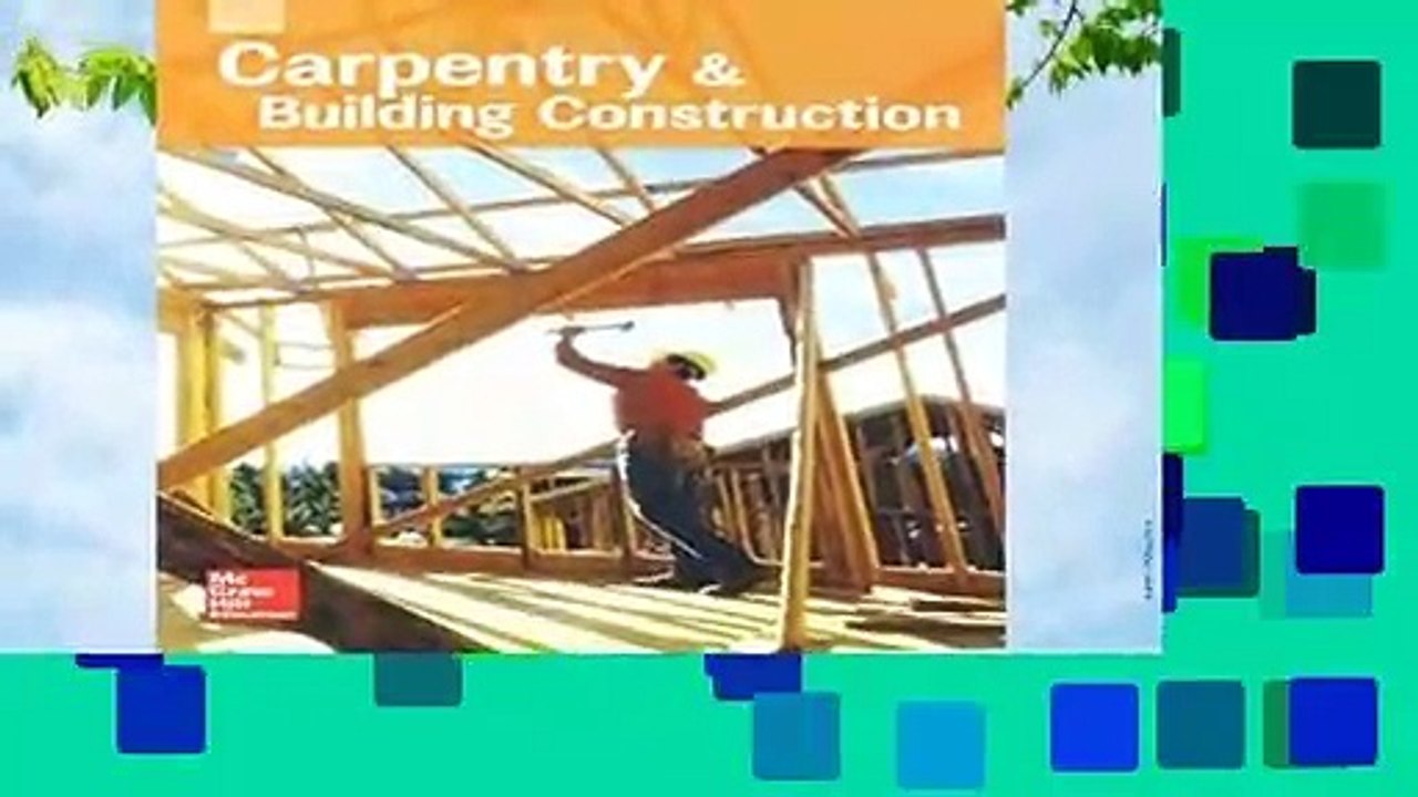 [GIFT IDEAS] Glencoe Carpentry and Building Construction, Student Edition (Carpentry   Bldg