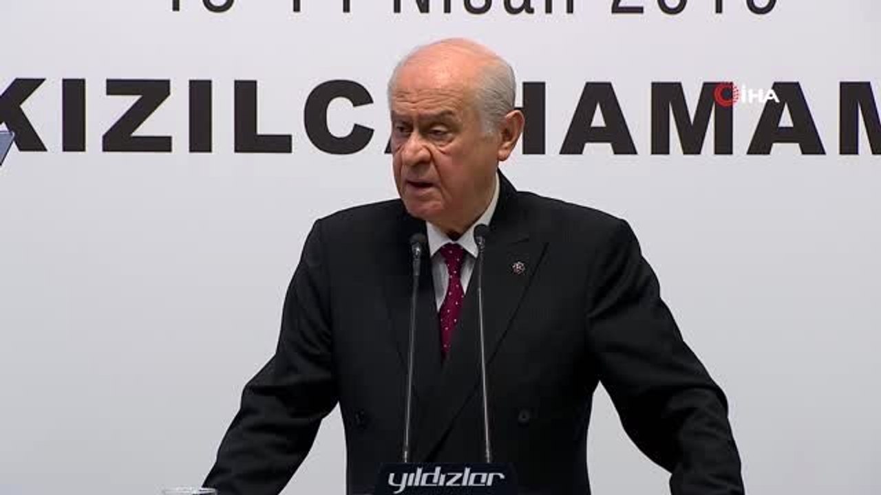 MHP Genel Başkanı Bahçeli: " "Kazanmak İçin 1 Oy Yeterlidir" Sözüm Adam Olanlar, Adil Olanlar İçin...
