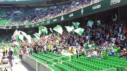 Télécharger la video: La afición del Betis ya prepara el Sevilla-Betis en el derbi femenino