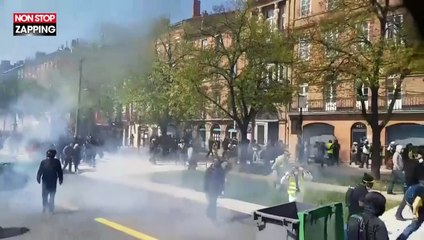 Gilets jaunes : premiers affrontements avec les forces de l'ordre à Toulouse (vidéo)