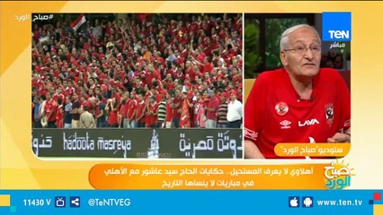كبير مشجعي الأهلي: مباراة اليوم مع صن داونز ستكون لرد الإعتبار والكبرياء للنادي